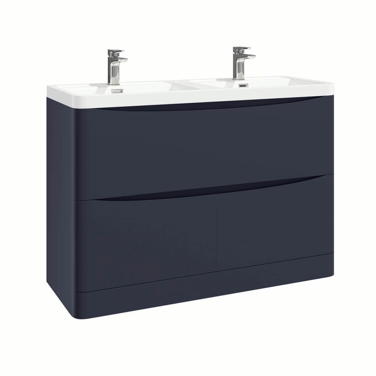 Bella 1200mm Floor Cabinet - Indigo Blue BELLA-1200FLOORCAB-INDIGO_3