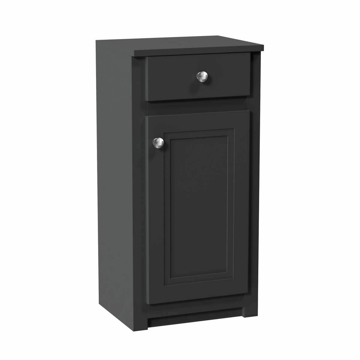 Classica 400mm Side Cabinet with Drawer - Charcoal Grey CLASSICA-400-SIDECAB-CHARGREY_3
