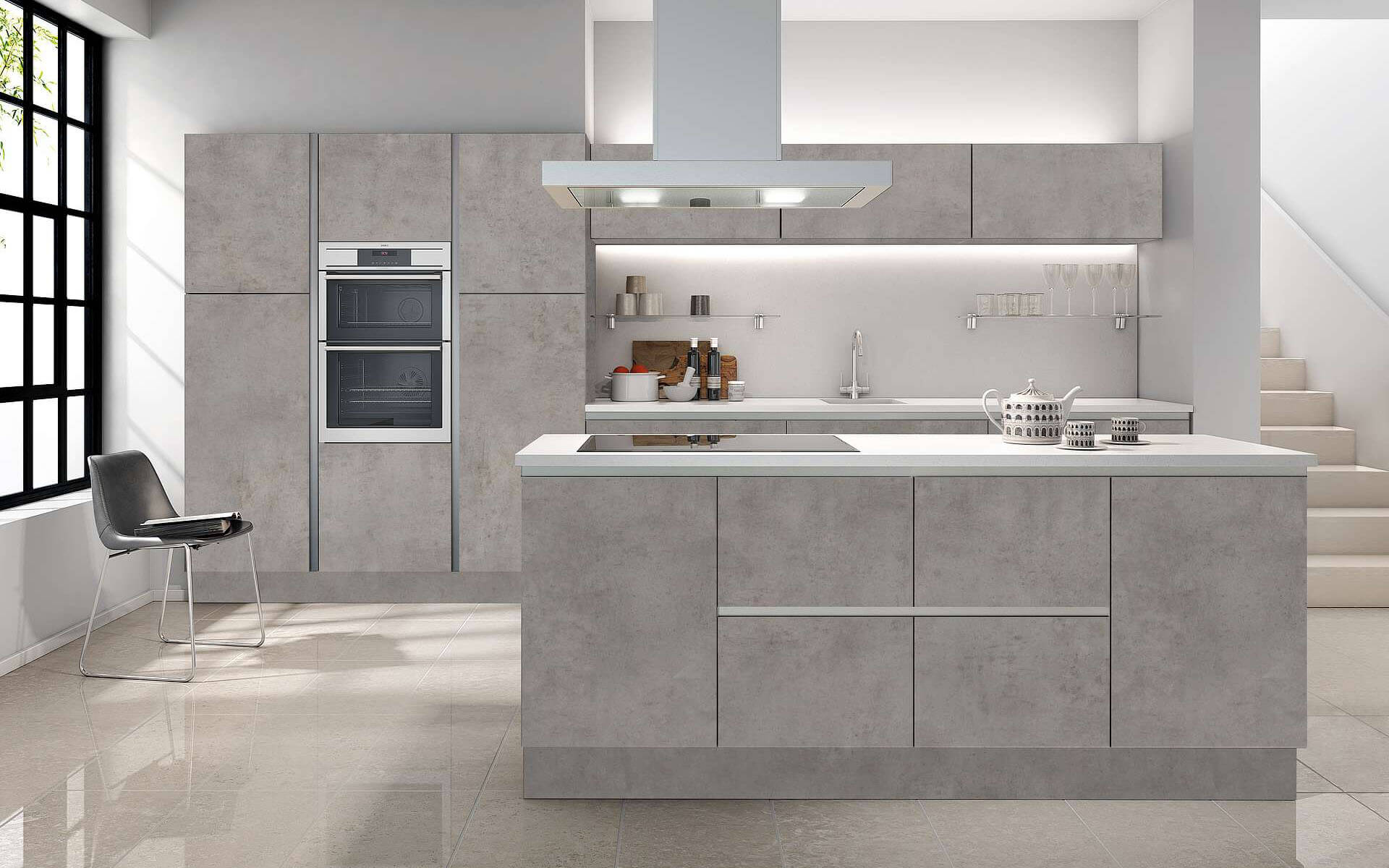 Light Grey Chicago Concrete