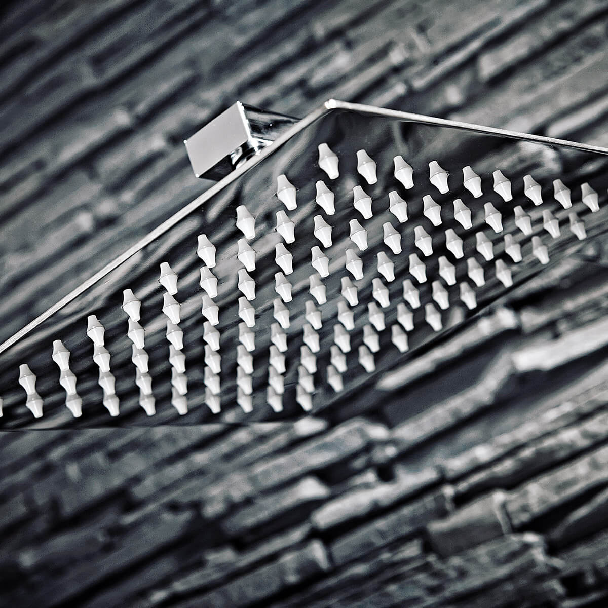 Lunar Square Thermostatic Bar Valve with Adjustable Rigid Riser SHOWER003_3