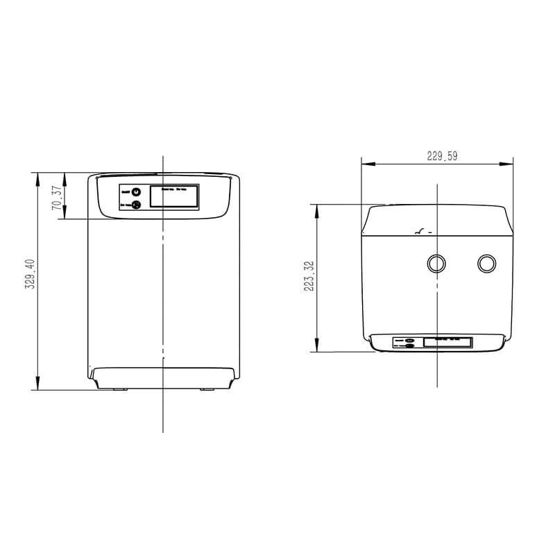 3-in-1 Boiling Tap - Black False