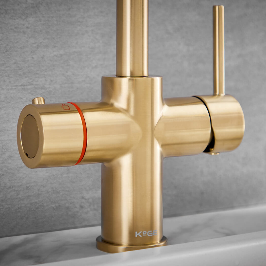 5-KoGE-3in1-Square-Hot-Boiling-Tap-Brushed-Brass-Levers