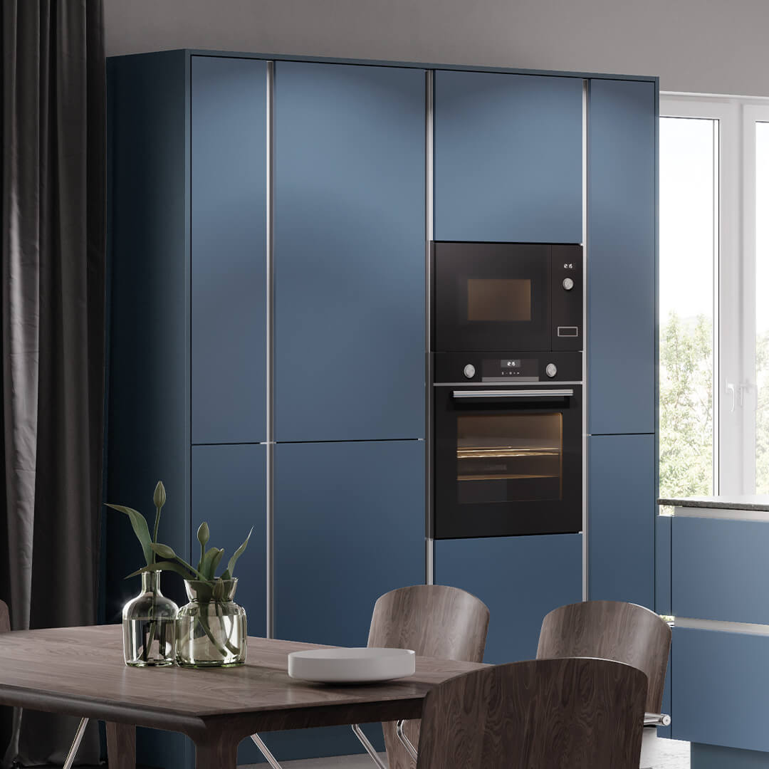 Vertical Profile - True Handleless Gola Rail - Single Opening