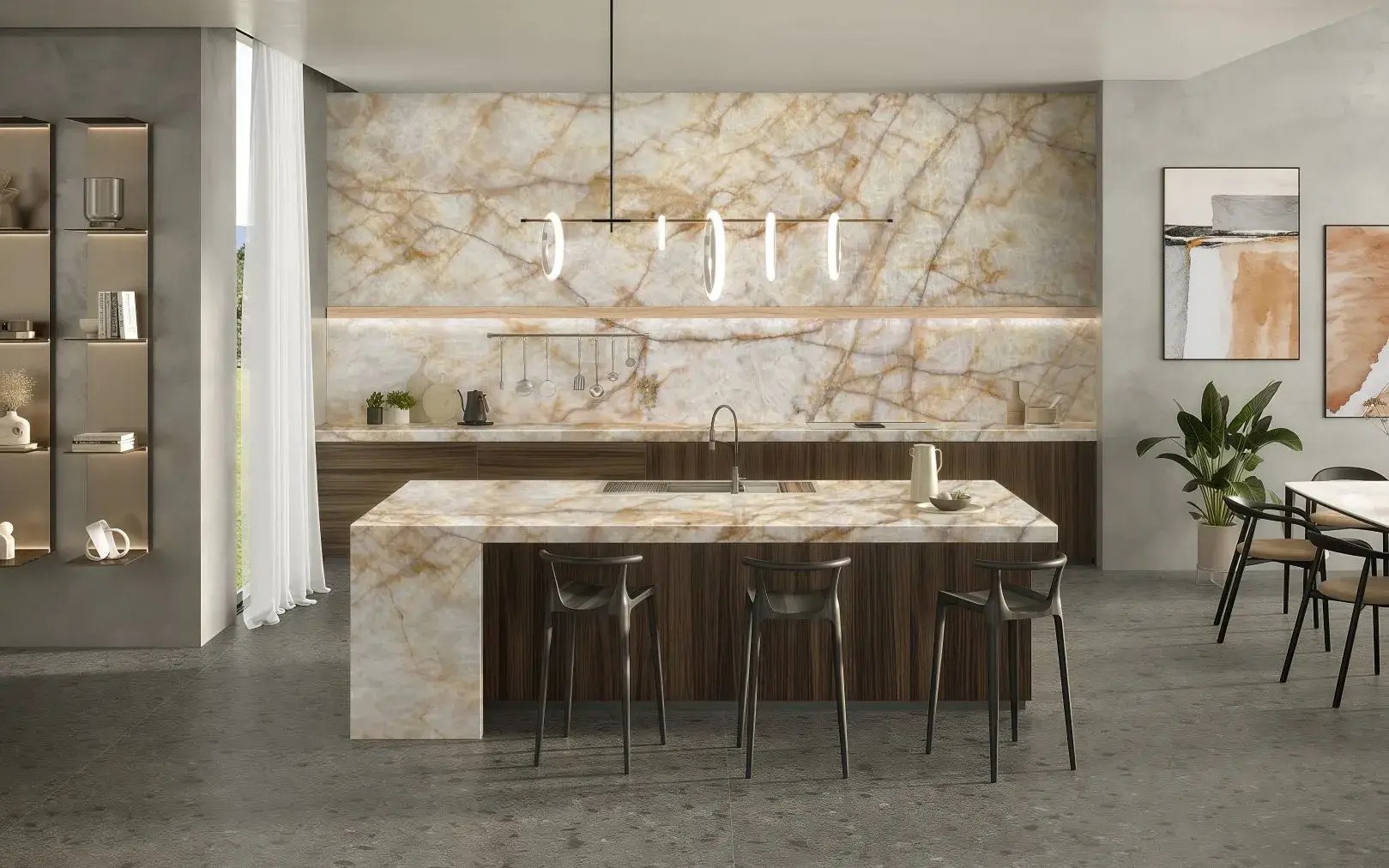 Cristallo Imperial - Quartz Worktop