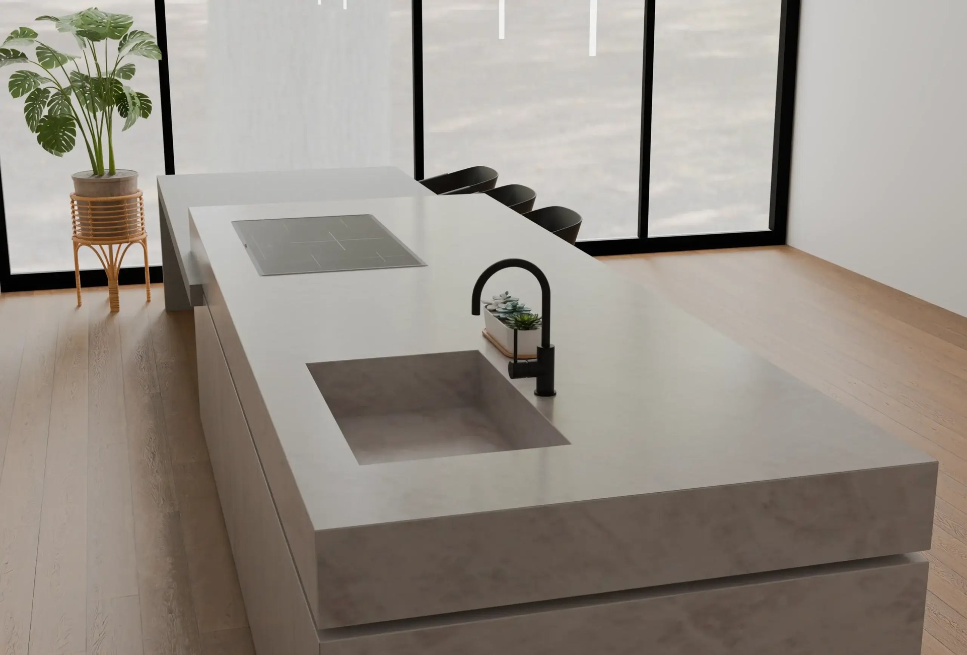 Taj Mahal - Quartz Worktop
