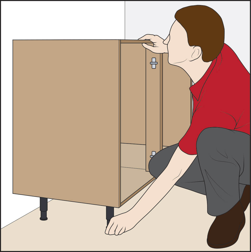 How to Fit a Kitchen Base Unit