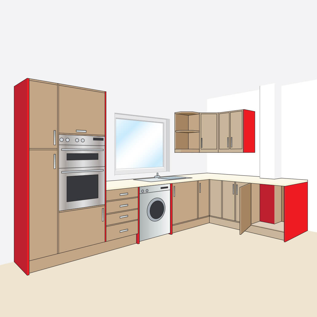 The Essential Guide to Kitchen End Panels: Sizes, Styles, and Functions