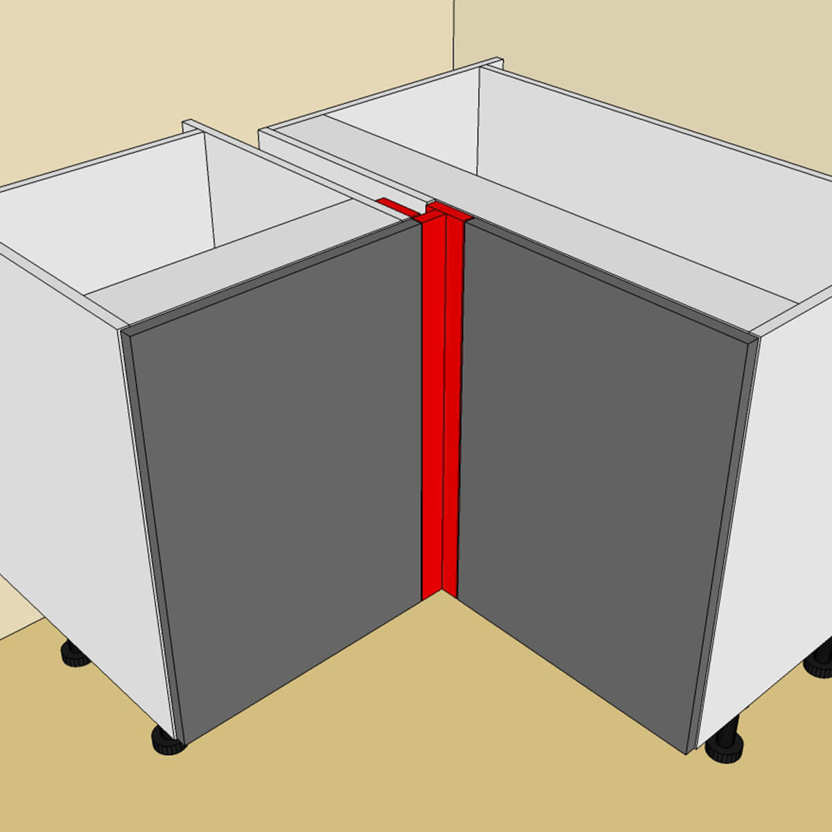 Understanding the Corner Unit Void