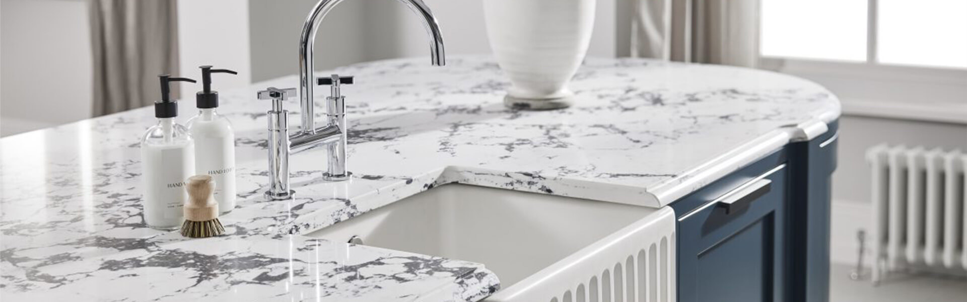 Quartz Worktops Template, Supply & Install