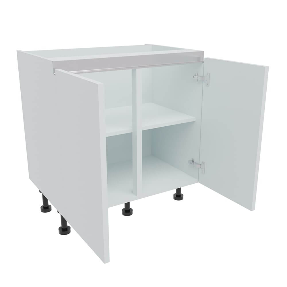 800mm True Handleless Double Highline Base Unit