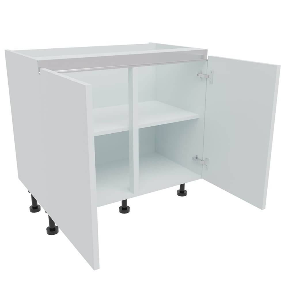 900mm True Handleless Double Highline Base Unit