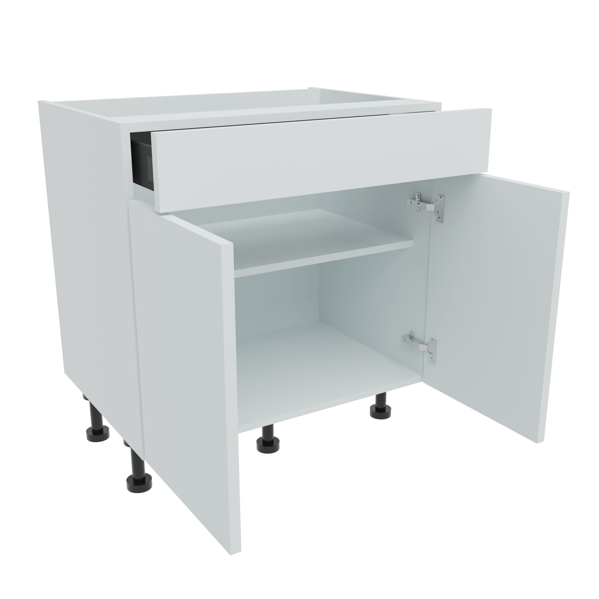 800mm Double Drawerline Base Unit (Single Drawer)