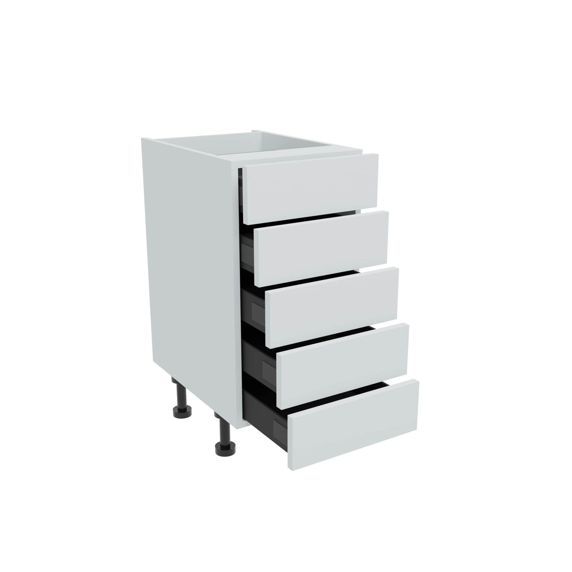 400mm 5 Drawer Base Unit