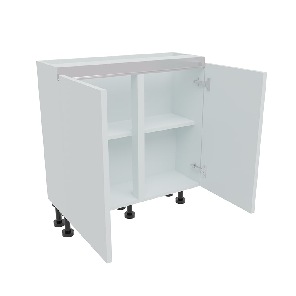 800mm True Handleless Double Highline Base Unit (300mm Deep)