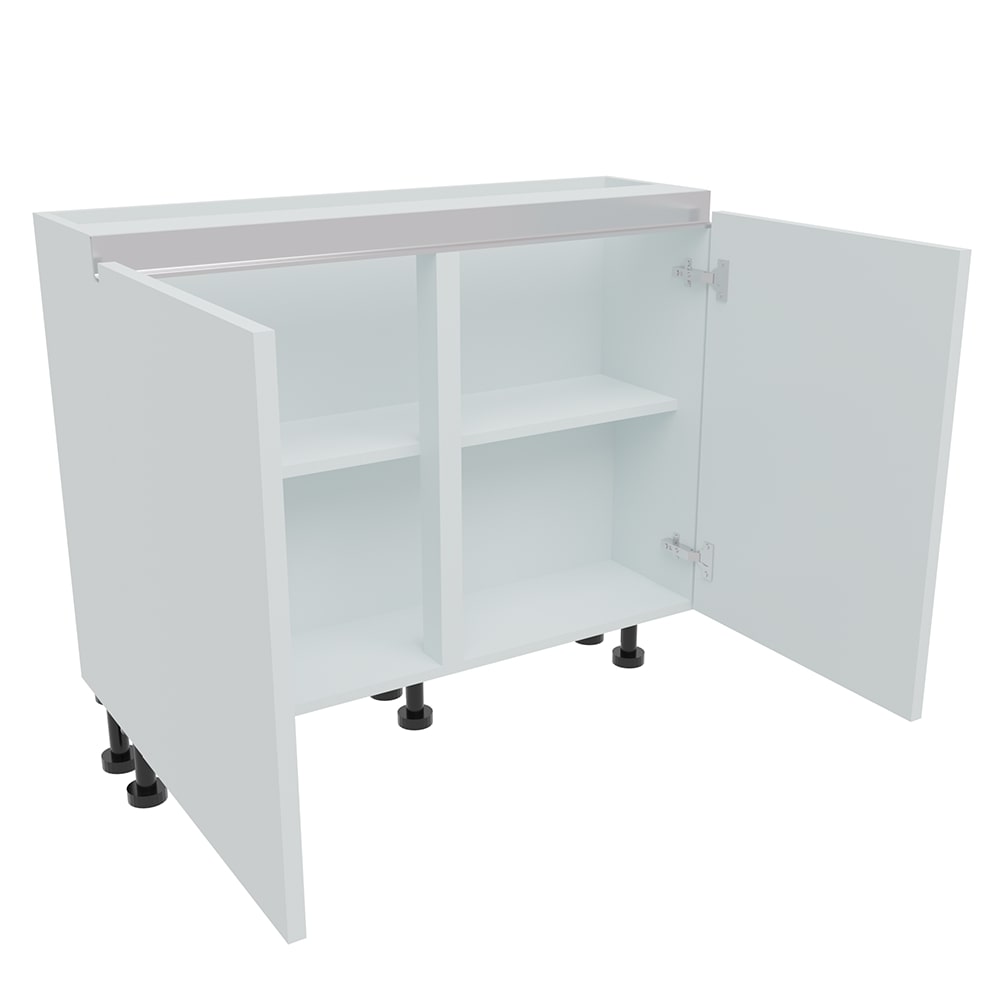 1000mm True Handleless Double Highline Base Unit (300mm Deep)