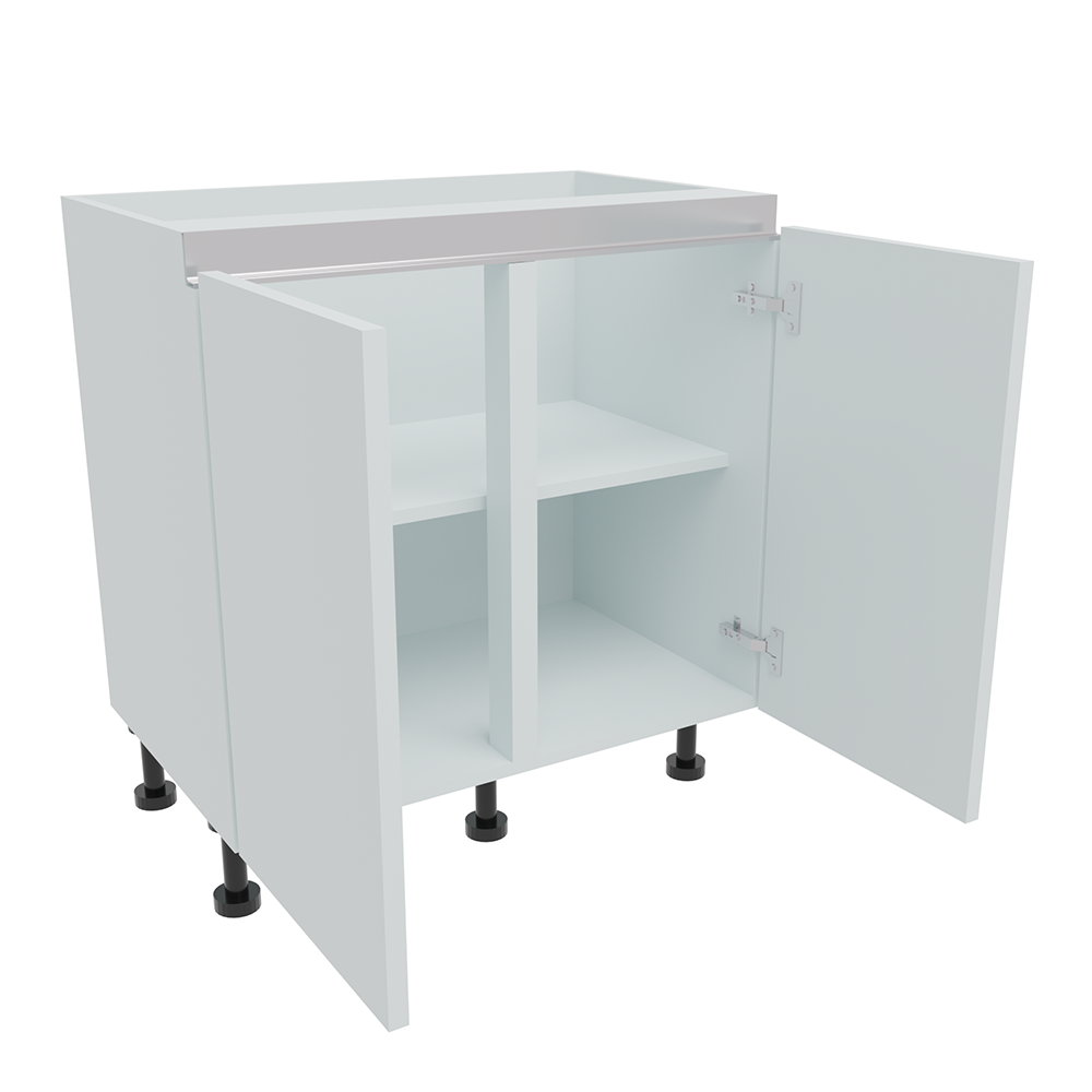 700mm True Handleless Double Highline Base Unit (470mm Deep)