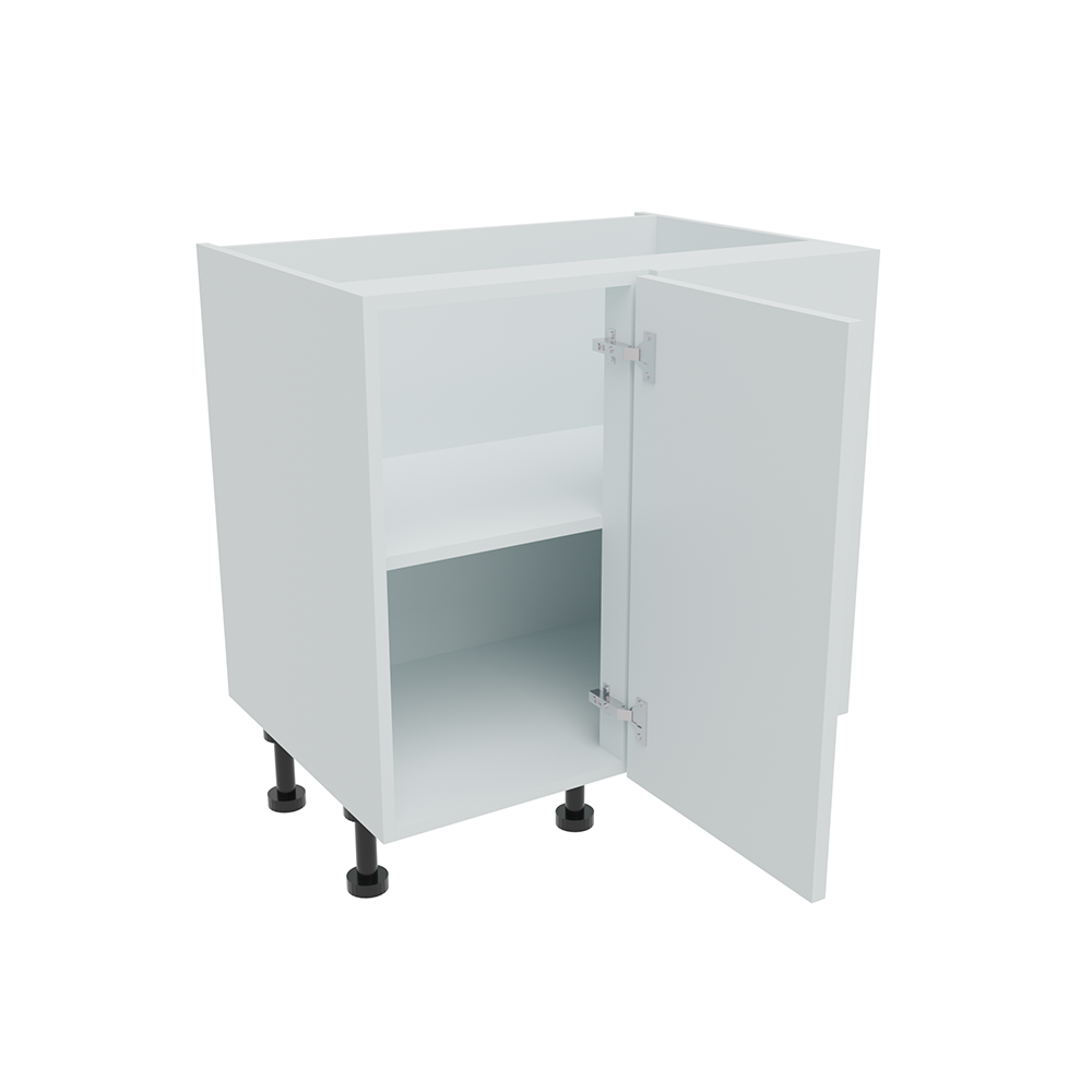 800mm Highline Corner Base Unit With Adjustable Corner Post - 400mm Door (Right Blank) 