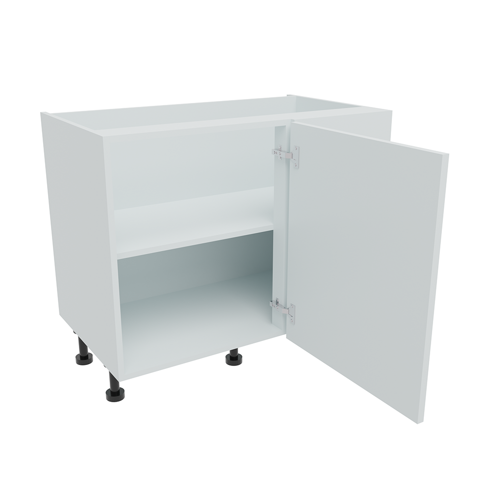 1000mm Highline Corner Base Unit With Adjustable Corner Post - 600mm Door (Right Blank)