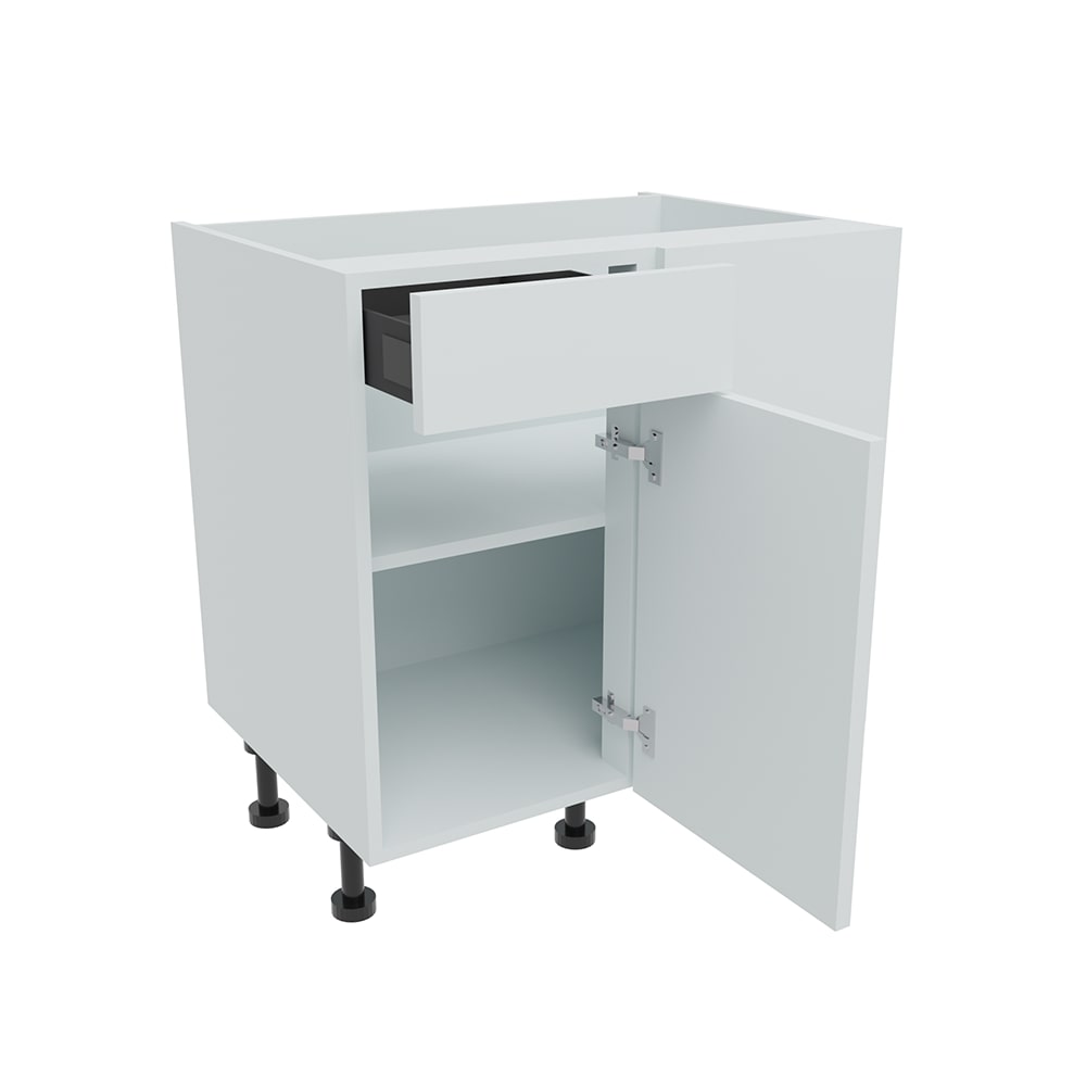 800mm Drawerline Corner Base Unit - 400mm LH Hand Door