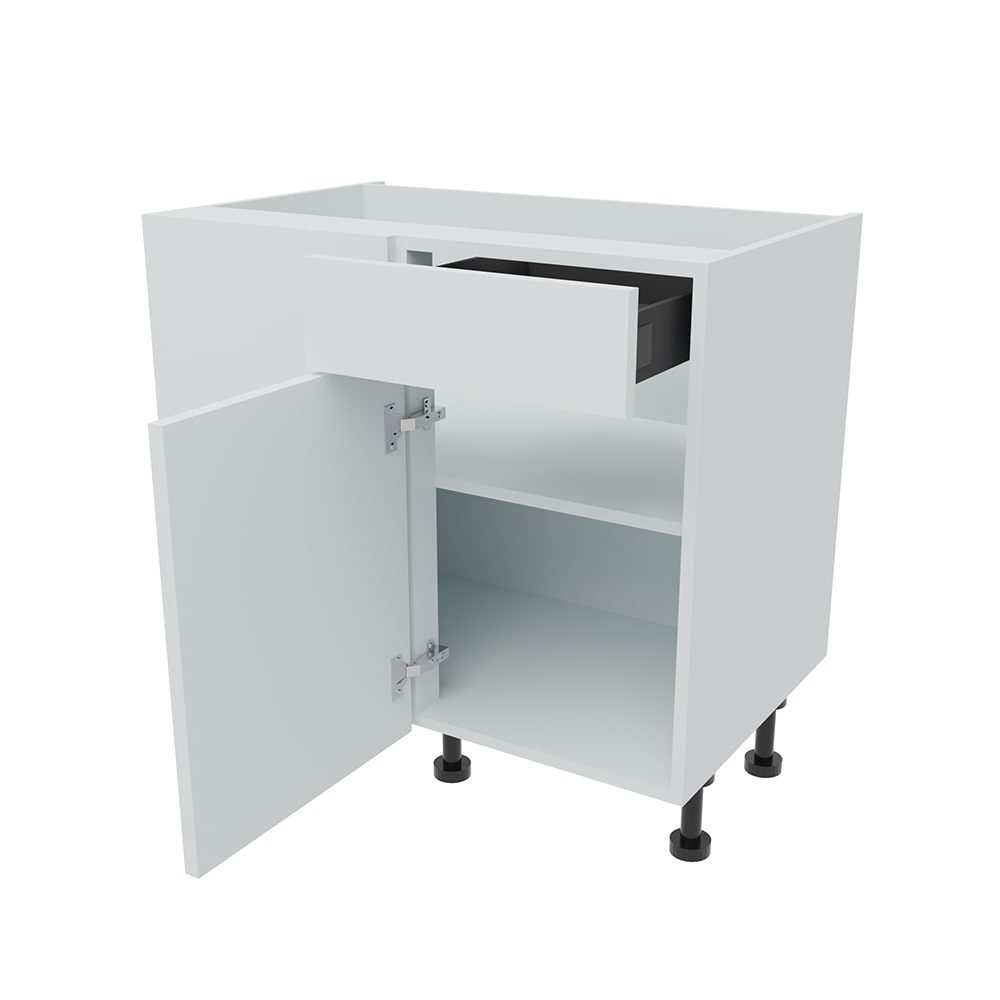 900mm Drawerline Corner Base Unit - 450mm RH Hand Door