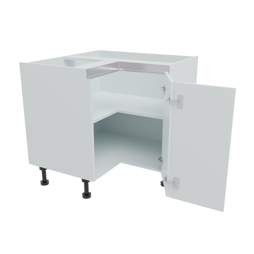 910 x 910mm True Handleless L-Shape Base Unit