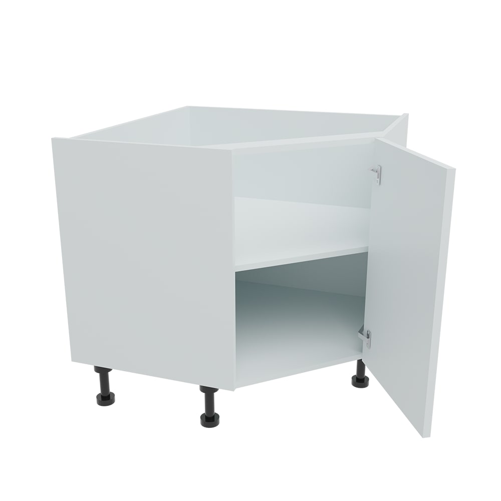 910 x 910mm Diagonal Corner Base Unit