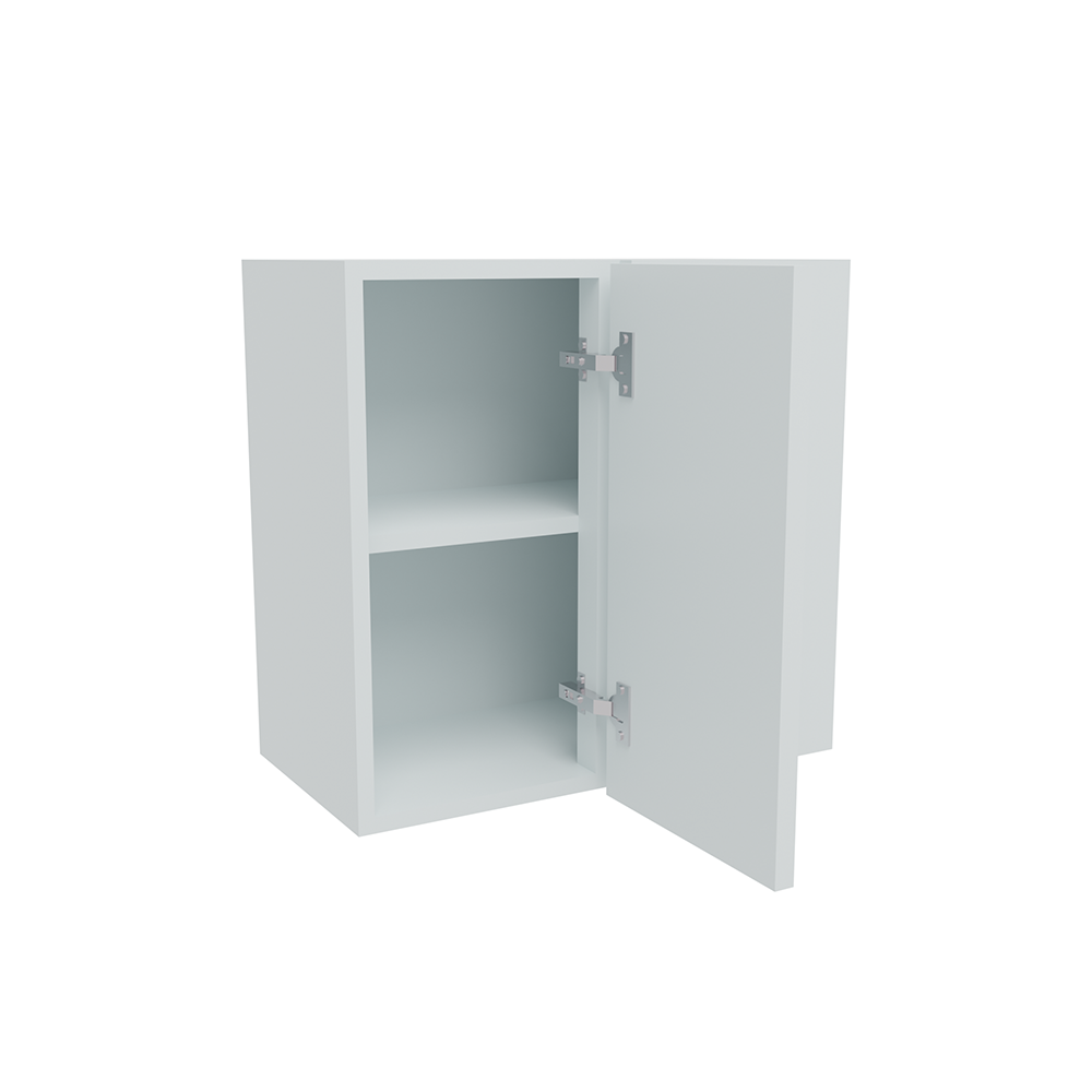 600mm Standard Corner Wall Unit With Adjustable Corner Post - 300mm Door (Right Blank) (Low)