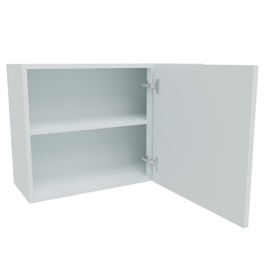 900mm Standard Corner Wall Unit With Adjustable Corner Post - 600mm Door (Right Blank) (Low)