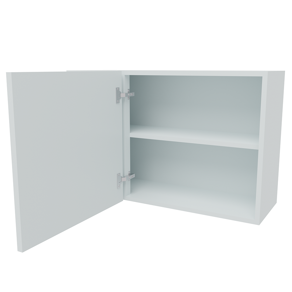 900mm Standard Corner Wall Unit With Adjustable Corner Post - 600mm Door (Left Blank) (Low)