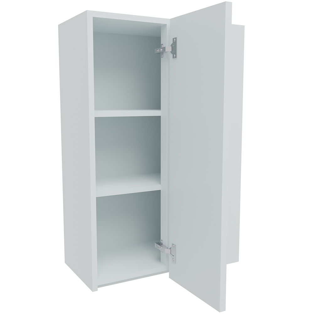 600mm True Handleless Corner Wall Unit - LH Door - 300mm Door (High)