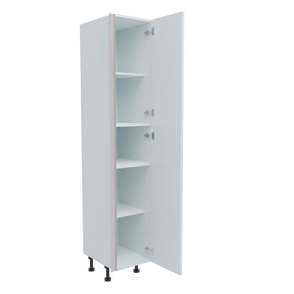 400mm True Handleless Larder Unit (895mm Top Door) - RH Hinge (High)