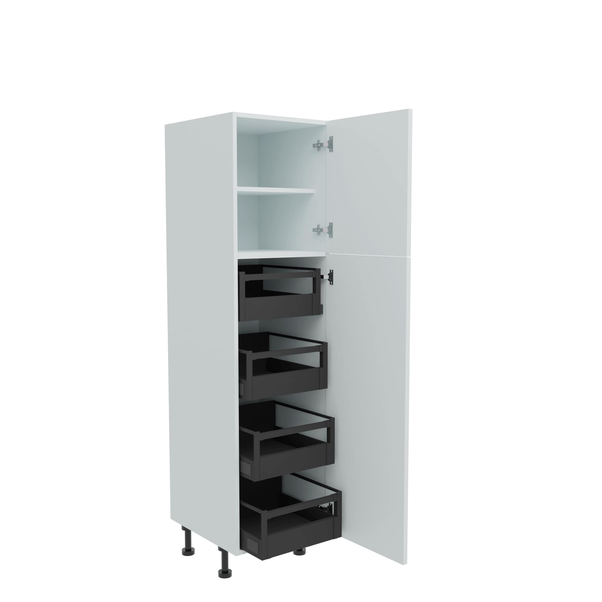 500mm Tall Larder Unit with 4 x Internal Drawers (Low)