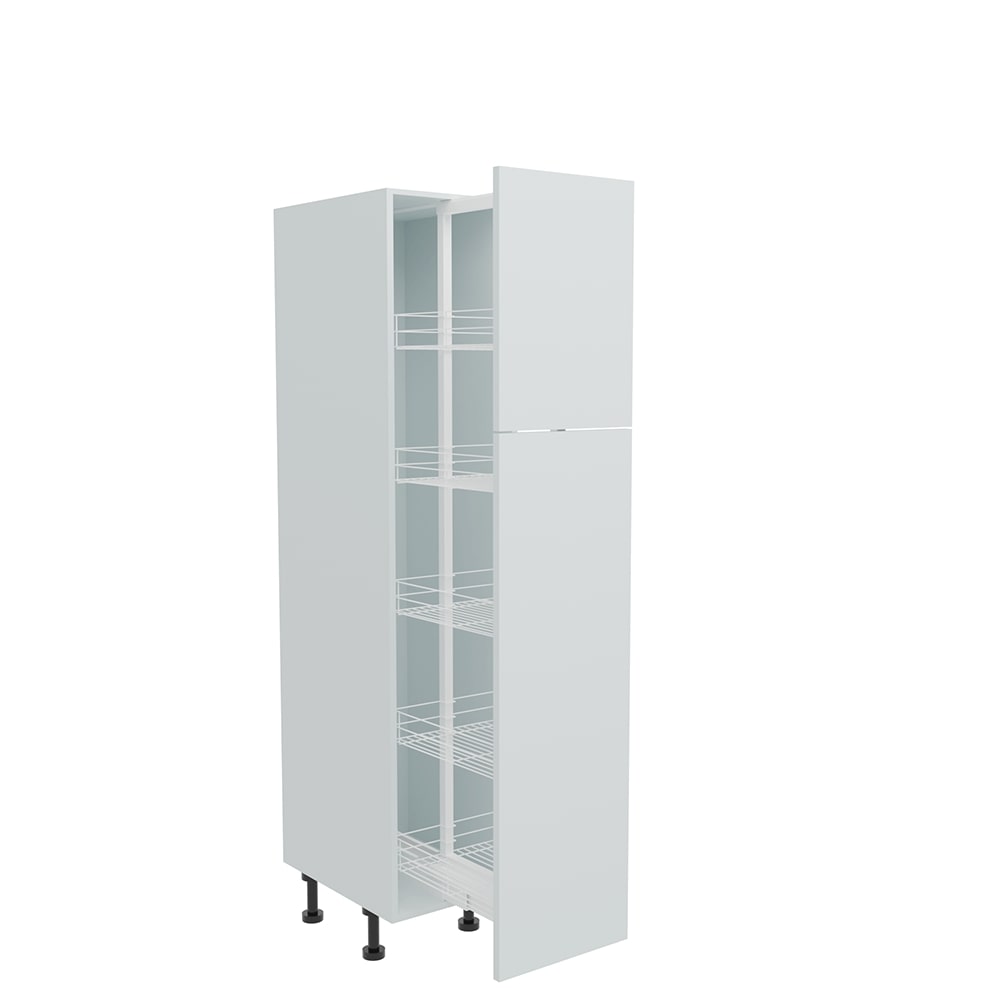 400mm Tall Pull Out Larder Unit - 570mm Top Door (Low)