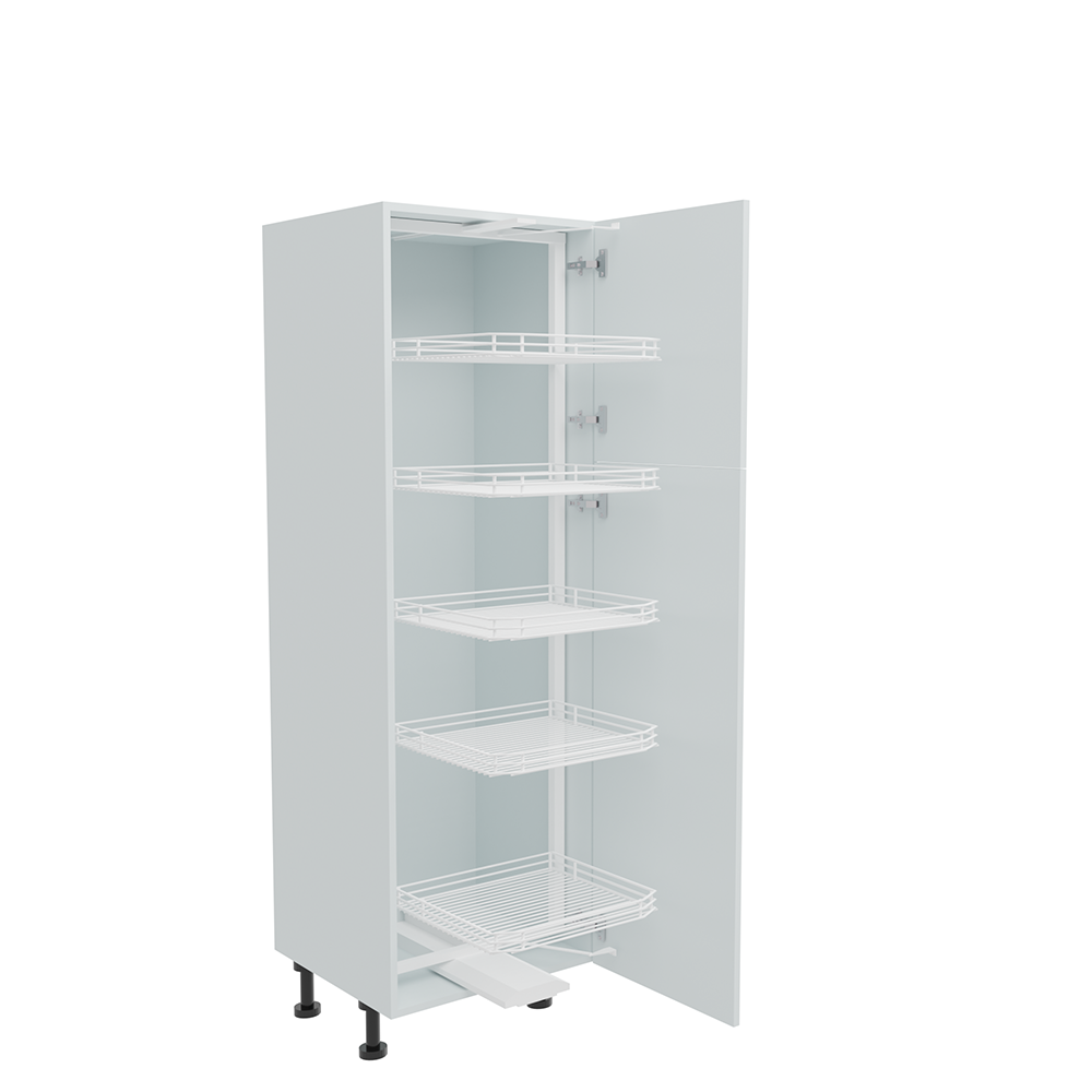 600mm Tall Swing Out Larder Unit - 570mm Top Door (Low)