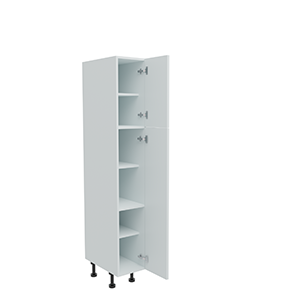 300mm Tall Larder Unit - 570mm Top Door (Low)
