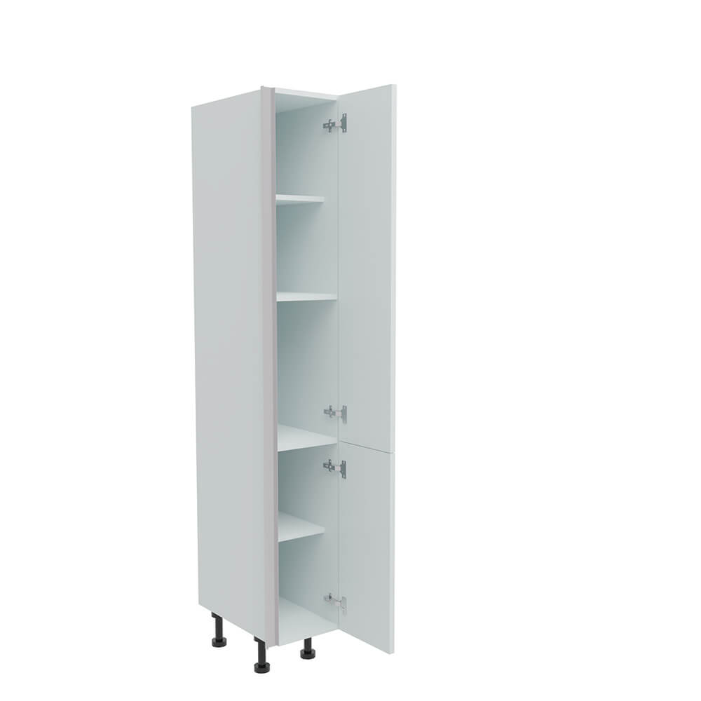 300mm True Handleless Larder Unit - 720mm Bottom Door - RH Hinge (Medium)