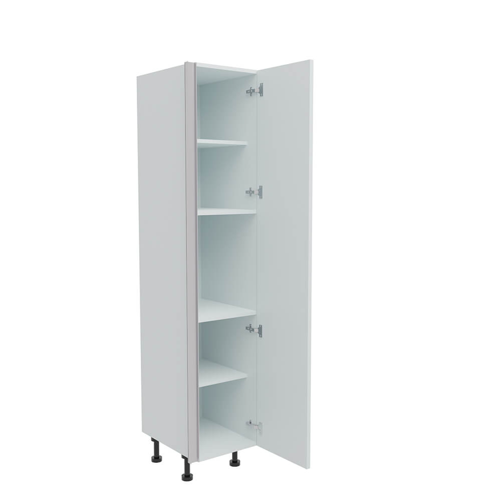 400mm True Handleless Larder Unit - Full Height Door - RH Hinge (Medium)