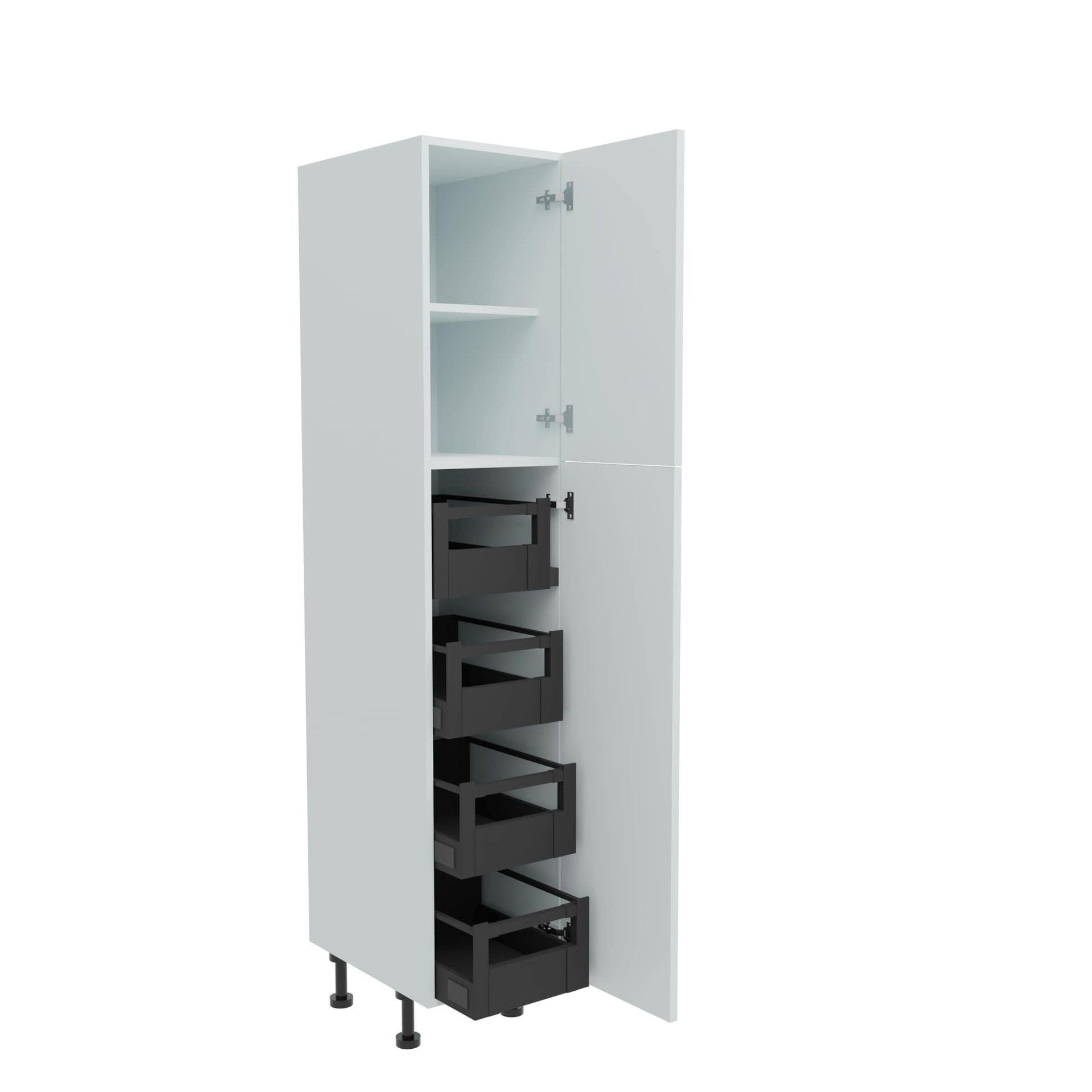 400mm Tall Larder Unit with 4 x Internal Drawers (Medium)