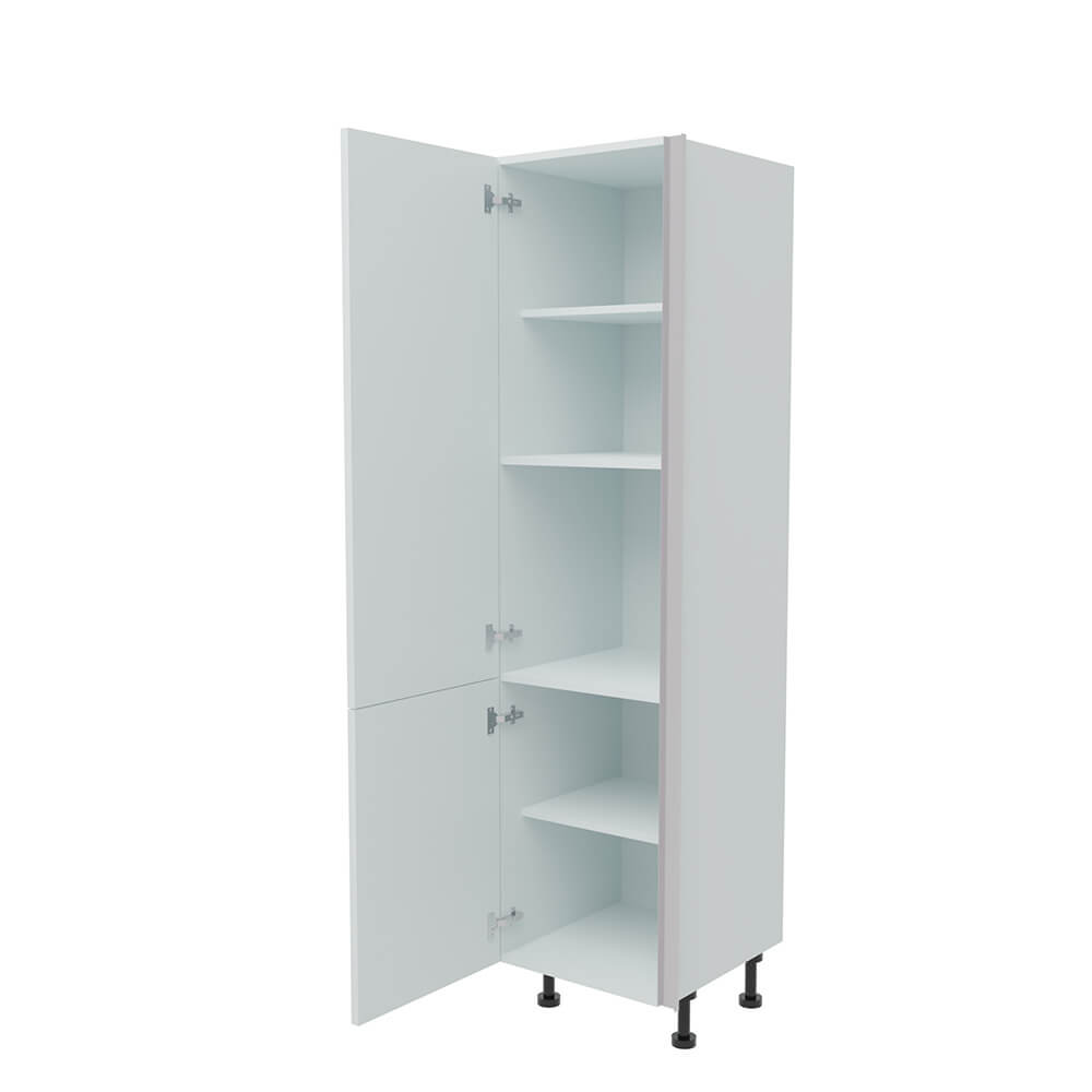 500mm True Handleless Larder Unit - 715mm Bottom Door - LH Hinge (Medium)