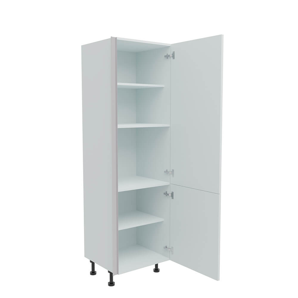 600mm True Handleless Larder Unit - 715mm Bottom Door - RH Hinge (Medium)