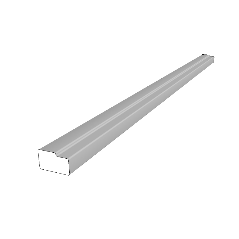 Treviso Straight Pelmet - Universal - Modern - 3050 x 45 x 35mm