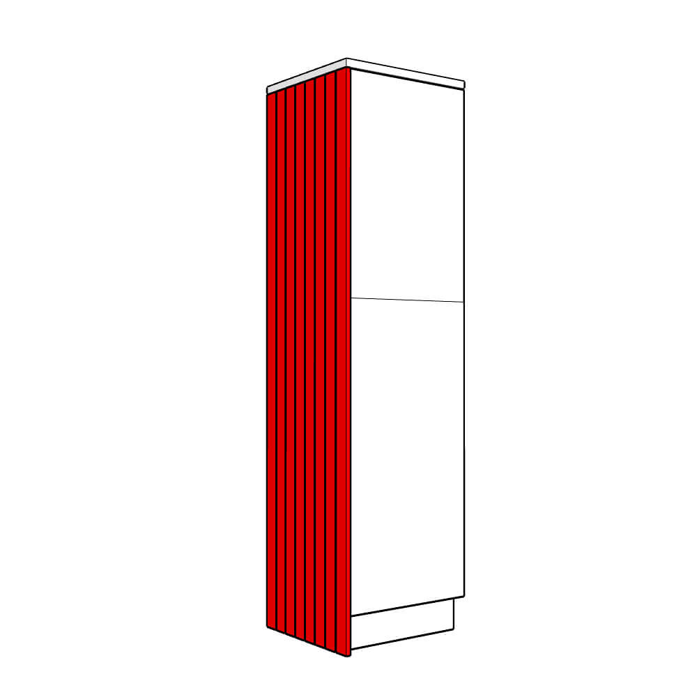 Helmsley Tall End Panel - T&G - High Larder Height - 2320 x 625 x 18mm