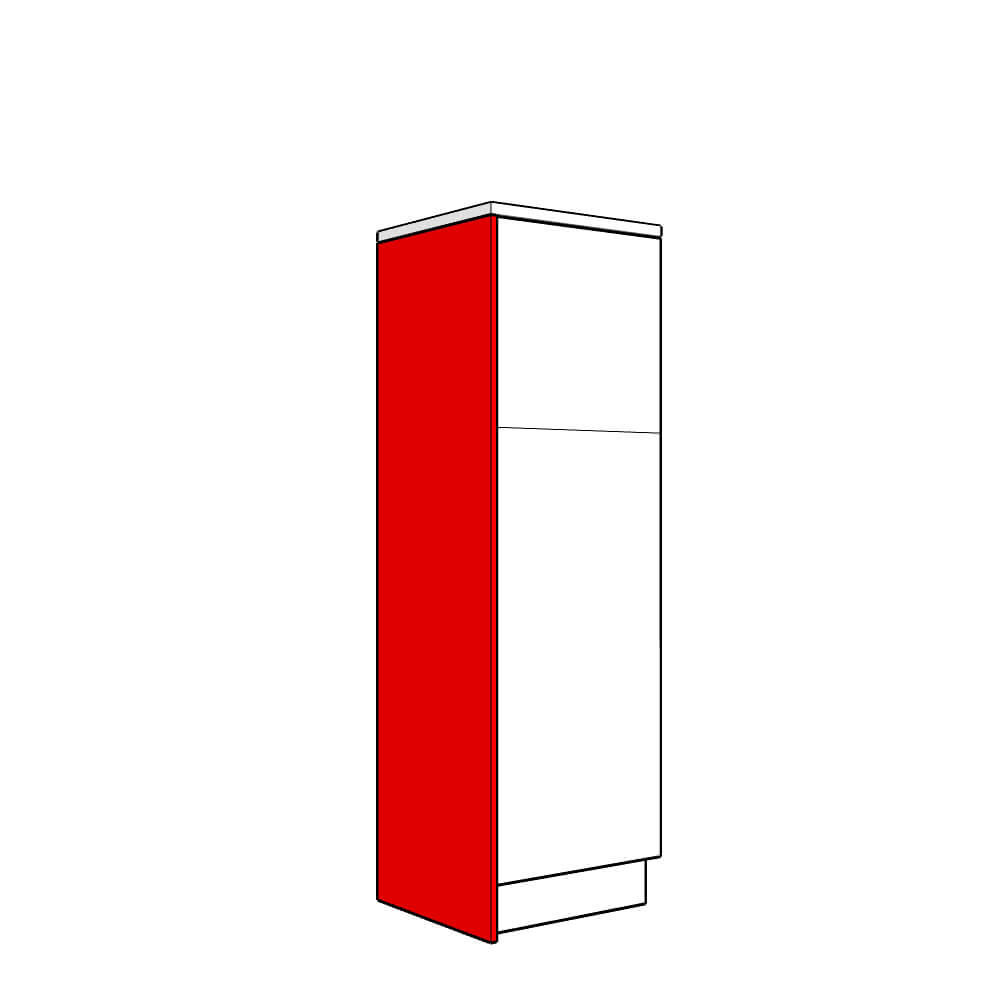 Tenby Tall End Panel - Plain - Low Larder Height - 1995 x 625 x 18mm