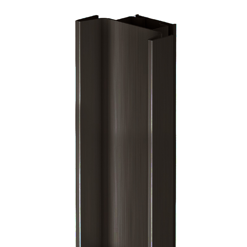 2.67m Vertical Profile - Intermediate for True Handleless - Bronze Anodised