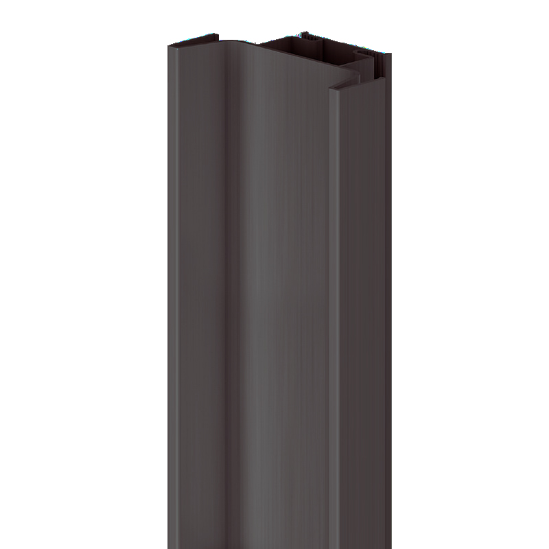 2.67m Vertical Profile - Intermediate for True Handleless - Graphite Powder Coated
