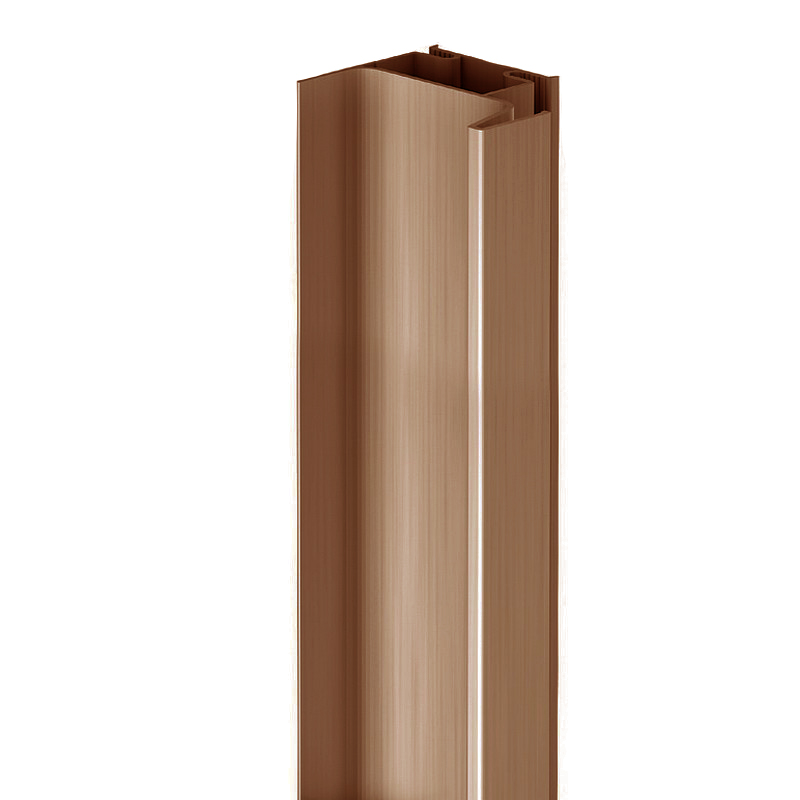 2.67m Vertical Profile - Lateral for True Handleless - Brushed Copper Anodised