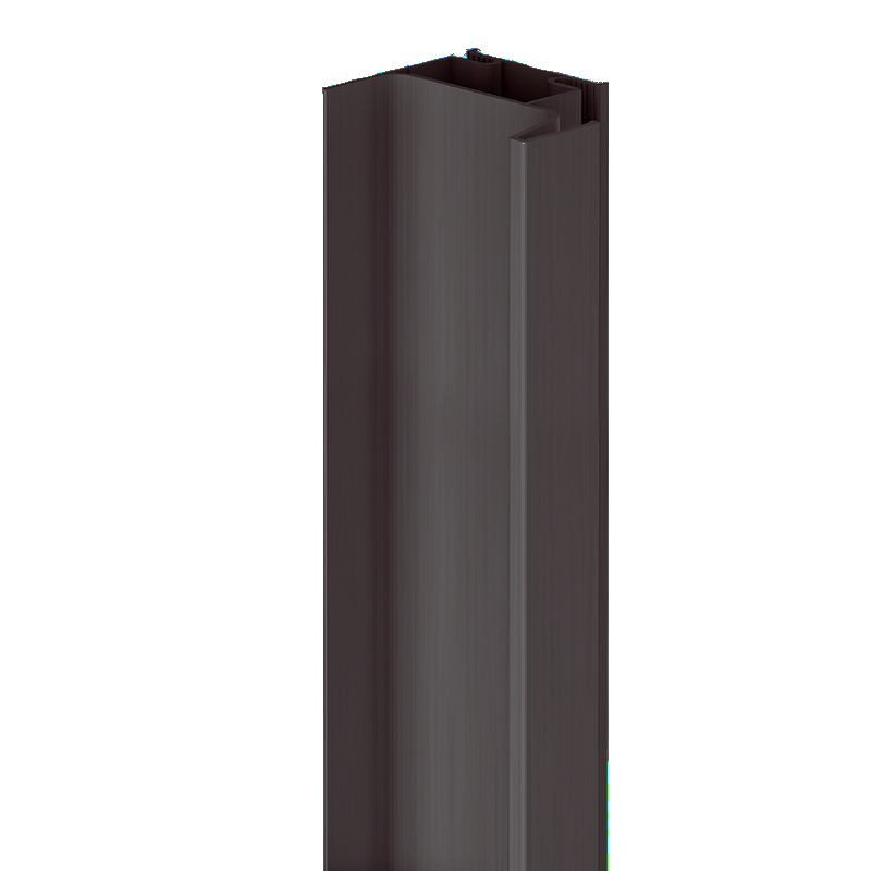 2.67m Vertical Profile - Lateral for True Handleless - Graphite Powder Coated