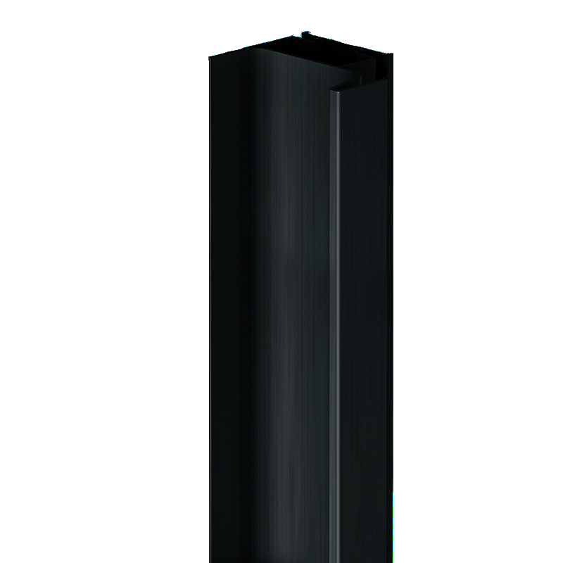 2.67m Vertical Profile - Lateral for True Handleless - Matt Black Powder Coated