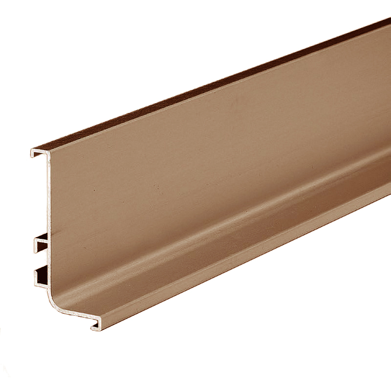 Top Profile for True Handleless - 4.1m Length - Brushed Copper Anodised