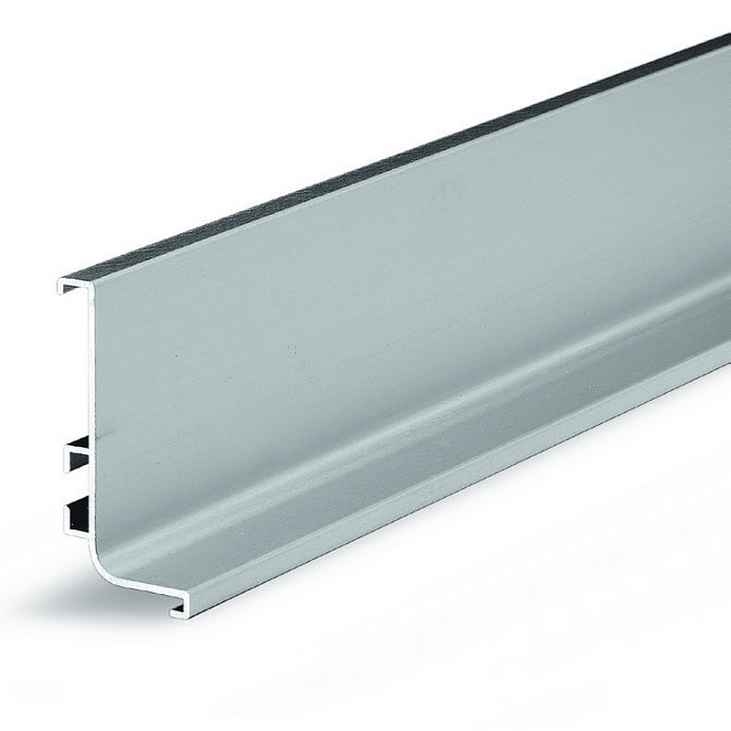 Top Profile for True Handleless - 4.1m Length - Silver Anodised